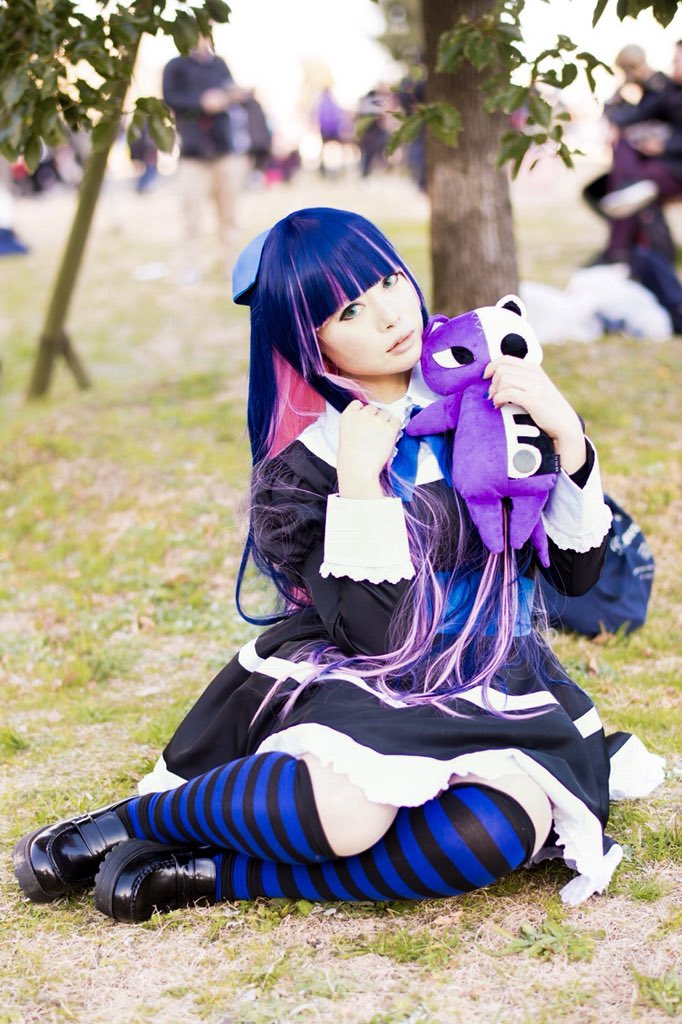 W ストッキングの日ときいて ストッキングの日 パンティandストッキングwithガーターベルト パンスト コスプレ