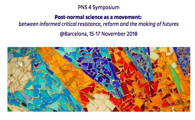 OpenEvidence's tweet image. CALL FOR PAPERS/ #PostNormalScience as a movement: between informed critical resistance, reform and the making of futures. Interdisciplinary backgrounds are welcome! 👉🏽 bit.ly/2Bcv2ip   #PNS_4 Abstract submission deadline: June 8