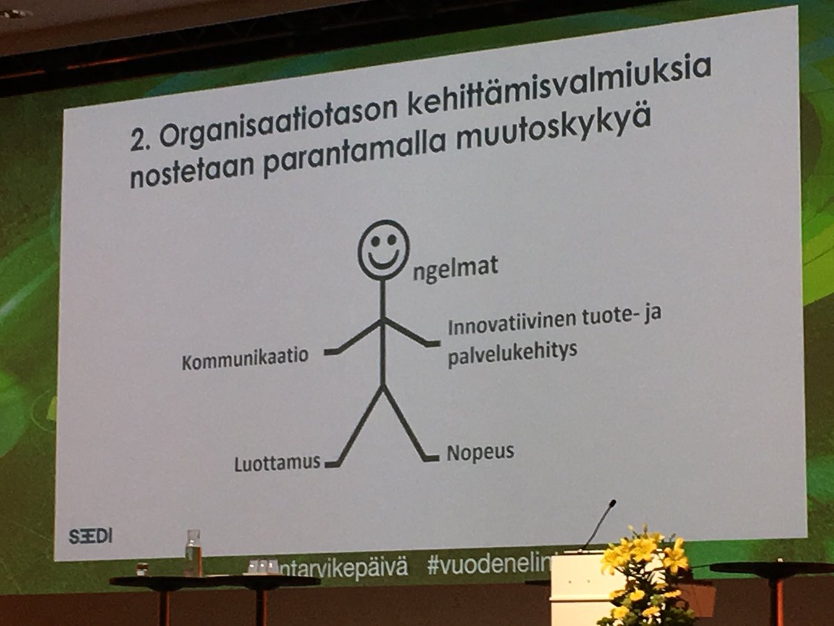 #ongelma ei ole #mahdollisuus Pitää osata löytää ratkaisu! Mahdollisuus on sit kun ratkaisut on keksitty <a href="/markoparkkinen/">marko parkkinen</a> #elintarvilepäivä Kehittäminen on #pitkäjänteistätyötä