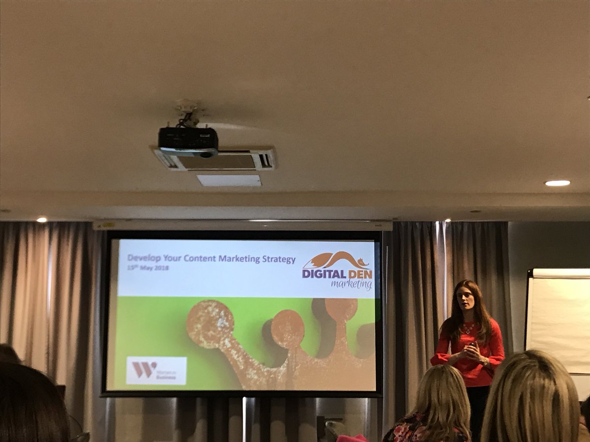 Informative <a href="/wibni/">Women in Business</a> event by @denisecowan this morning <a href="/CrownePlazaBEL/">Crowne Plaza Belfast</a> #thankyou #wibni #DigitalMarketing #contentmarketing