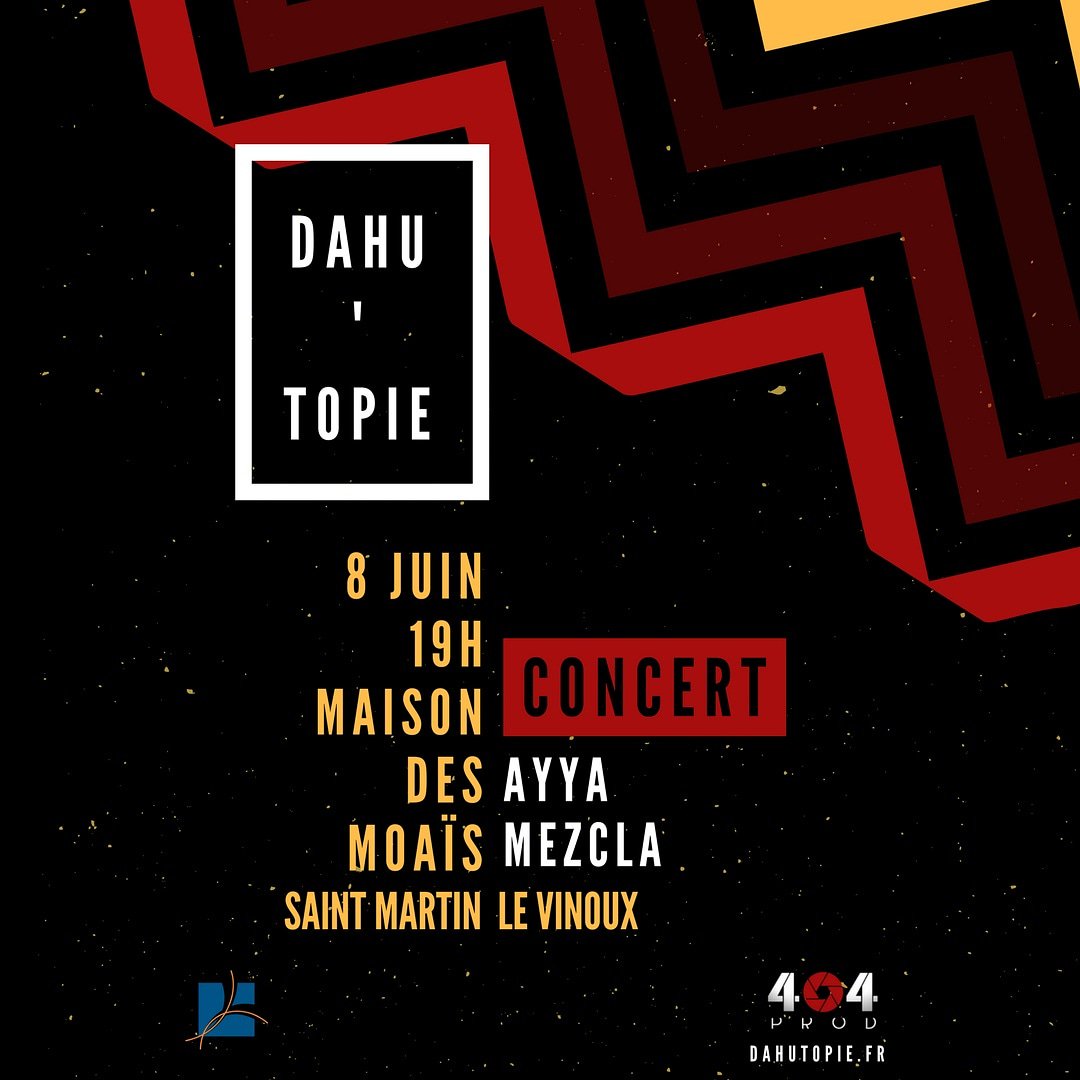 404Prod's tweet photo. 404Prod présente la deuxième édition de Dahu'topie le vendredi 8 juin à 19h à Saint Martin le Vinoux (Maison des moaïs) ! Au programme : du rock instrumental, de la musique du monde et de la bière :D
#Grenoble 
#musique
#concert
#festival
https://t.co/EpJuXtGg95 https://t.co/zLuHN43Rwr