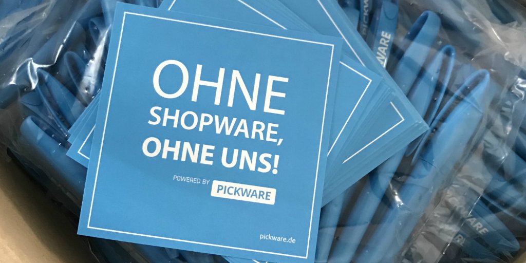 pickware's tweet photo. HipHipHurra!Zum ersten Mal sind beim @scd_2018 zwei Partneragenturen an unserem Stand dabei:@Proxation und @webweit. Wir freuen uns auf einen ereignisreichen Messetag und ihr könnt euch auf geballte Beratungspower freuen. #BeyondHorizon #shopware #pickware #pickwarepartner #SCD18 https://t.co/cJpWM7PPHH
