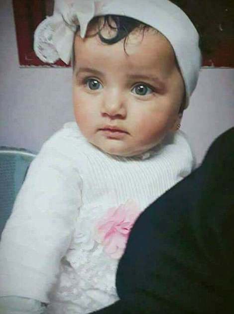 BlackQueenLara's tweet photo. RIP #Palestinian Girl #LailaalGandhour of 8 MONTHS, murdered by tear gas fired by #Israeli forces east of #Gaza City - My AngelGuardian says: Think at it, as an amount of tear gas who'd kill 50 #Yorkies easily...😢 i can't eat, work, sleep but can #detrump https://t.co/9gjchgmaIV https://t.co/TIkHzzPSda