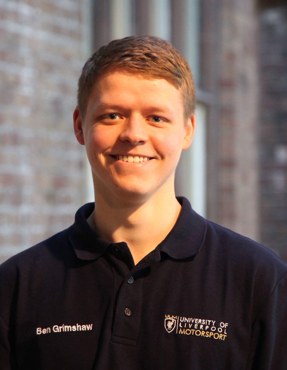 ULMRacing's tweet photo. This week for #itsteammembertuesday π¨βπ§
It is the turn of Ben Grimshaw, he is responsible for the exhaust system for ULM014, incorporating it with the removable engine cell for his 4-1 system π₯
Ben is also part of our thrifty Cost teamπ·
#imeche #fsuk #team #member #liverpool https://t.co/0cCcV7fyyY