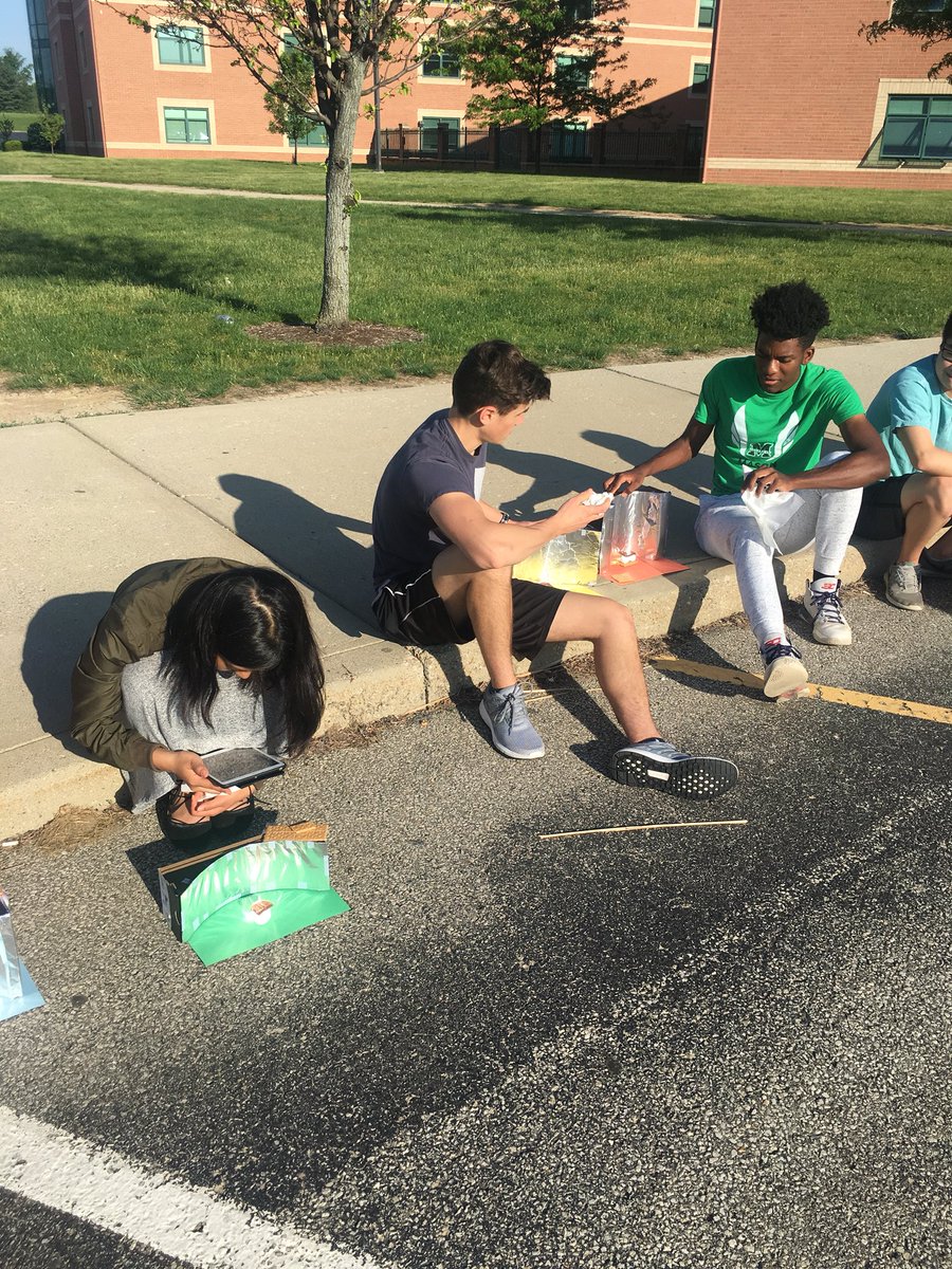 arminiojill's tweet photo. S’More fun with parabolas at Mason High School with @MsWhite_MHS ‘s second bell class! https://t.co/3nGXEvqexX