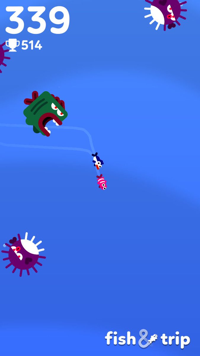 bigolij's tweet photo. I got 339 points! Can you beat me? #FishandTrip https://t.co/G3qSQgY04P https://t.co/yWcrABQPEx