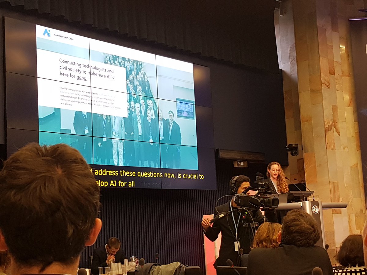 elena_sinel's tweet photo. @terahlyons speaking at @ITU's #AIforGood Summit about #PartnershipOnAI #ArtificialIntelligence #ResponsibleAI https://t.co/swAKelGuPI