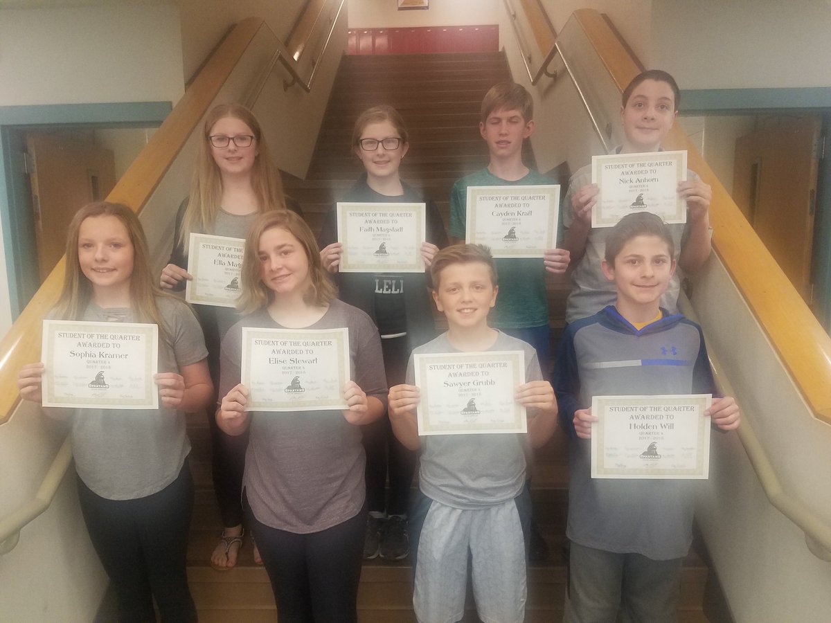 SimleMiddle's tweet photo. 6th Grade Student of the Quarter https://t.co/ChzdFkYe4k
