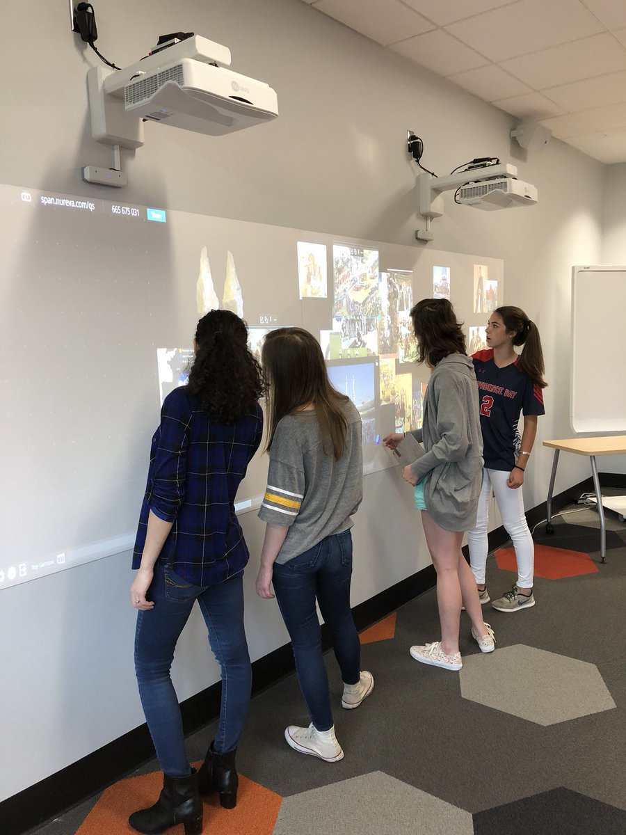 swelton3's tweet photo. Mr. Garrison’s AP World History using Nureva Span Wall to create an digital timeline for exam review #PDSchargers https://t.co/rnvajF8Z0K