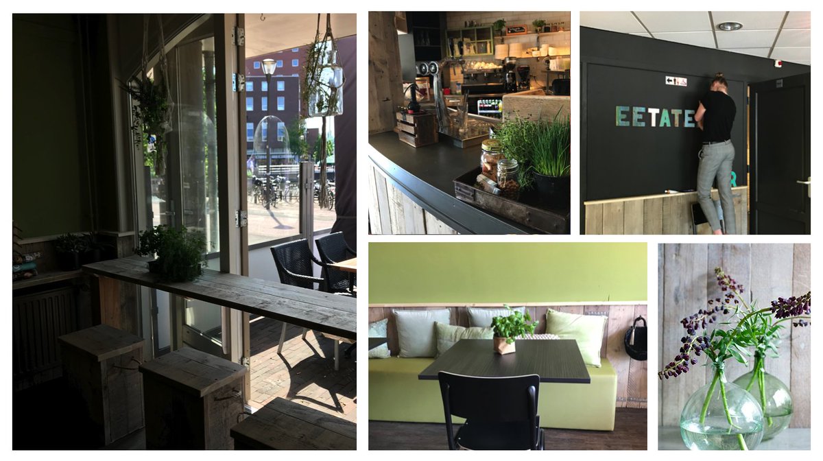 Biologisch eetcafé ...bijna klaar! Voor deze opdrachtgever hebben we een renovatie plan bedacht, geleverd en uitgevoerd. Ze zijn nu aan het bakken voor morgen,Jan Hagel koekjes, je kunt je vast voorstellen hoe heerlijk het hier ruikt.!#blijgebouw#blijemensen#livinontwerp