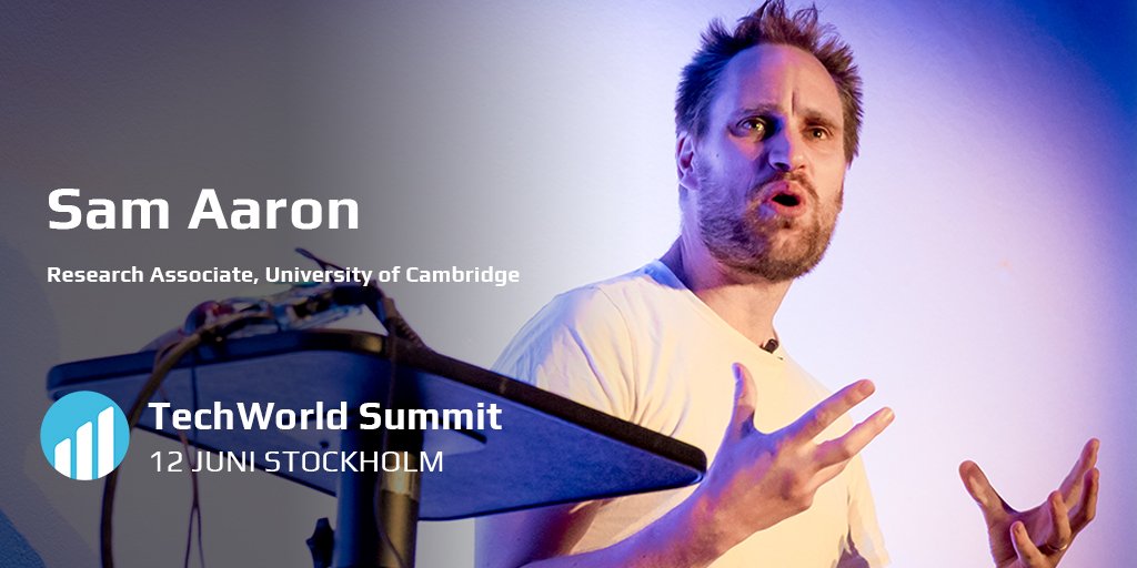 techworldsweden's tweet photo. Sam Aaron inleder TechWorld Summit 12 juni med en spännande och pedagogisk föreläsning om kod och dess möjligheter – med hjälp av historien om Sonic Pi. Missa inte!
Läs mer och boka din plats på https://t.co/M2IDSXHiN6 #techworldsummit https://t.co/9b96emgLXM