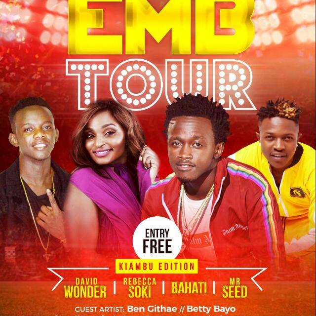 eunicejonnys's tweet photo. #EMBTOURKIAMBU 
This Sunday at Ndumberi stadium from 12pm to 5pm tell a friend to tell a friend ..@MrSeedOfficial https://t.co/ju6Hvag59u