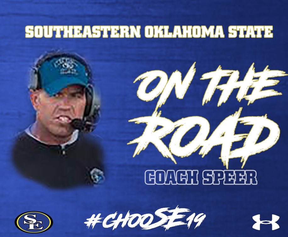 ChadSpeer's tweet photo. Week 2 out on the recruiting trail! Headed to #bEASTtexas this week! #chooSE19 https://t.co/l0df3MLi1H