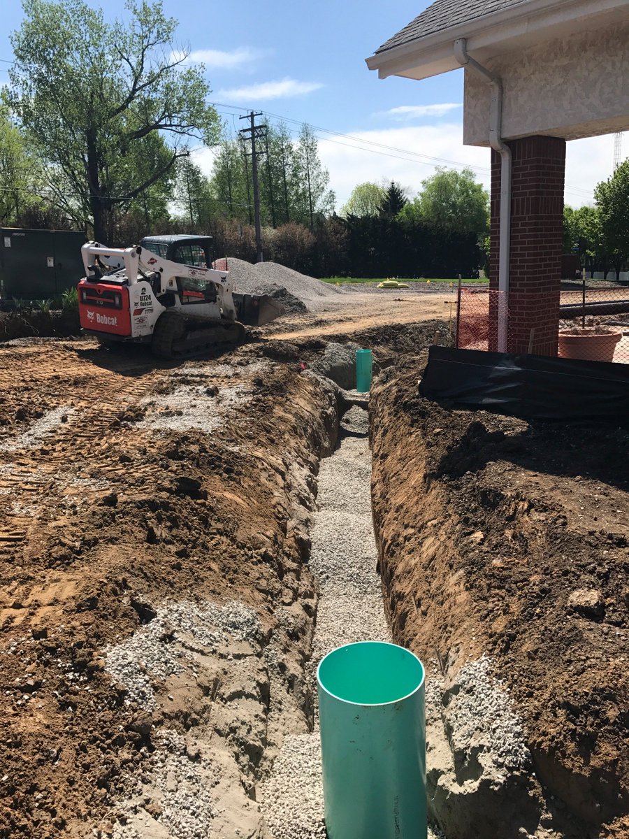 Water lines are going in at the new <a href="/PrairieVillage/">Prairie Village</a> #fire station at 78th &amp; Mission! You might say <a href="/KawValleyCo/">Kaw Valley Companies</a> is pumped to work with <a href="/harenlaughlin/">HarenLaughlin</a> &amp; @Cfd2NEJoCoKSon on this important #publicsafety project!