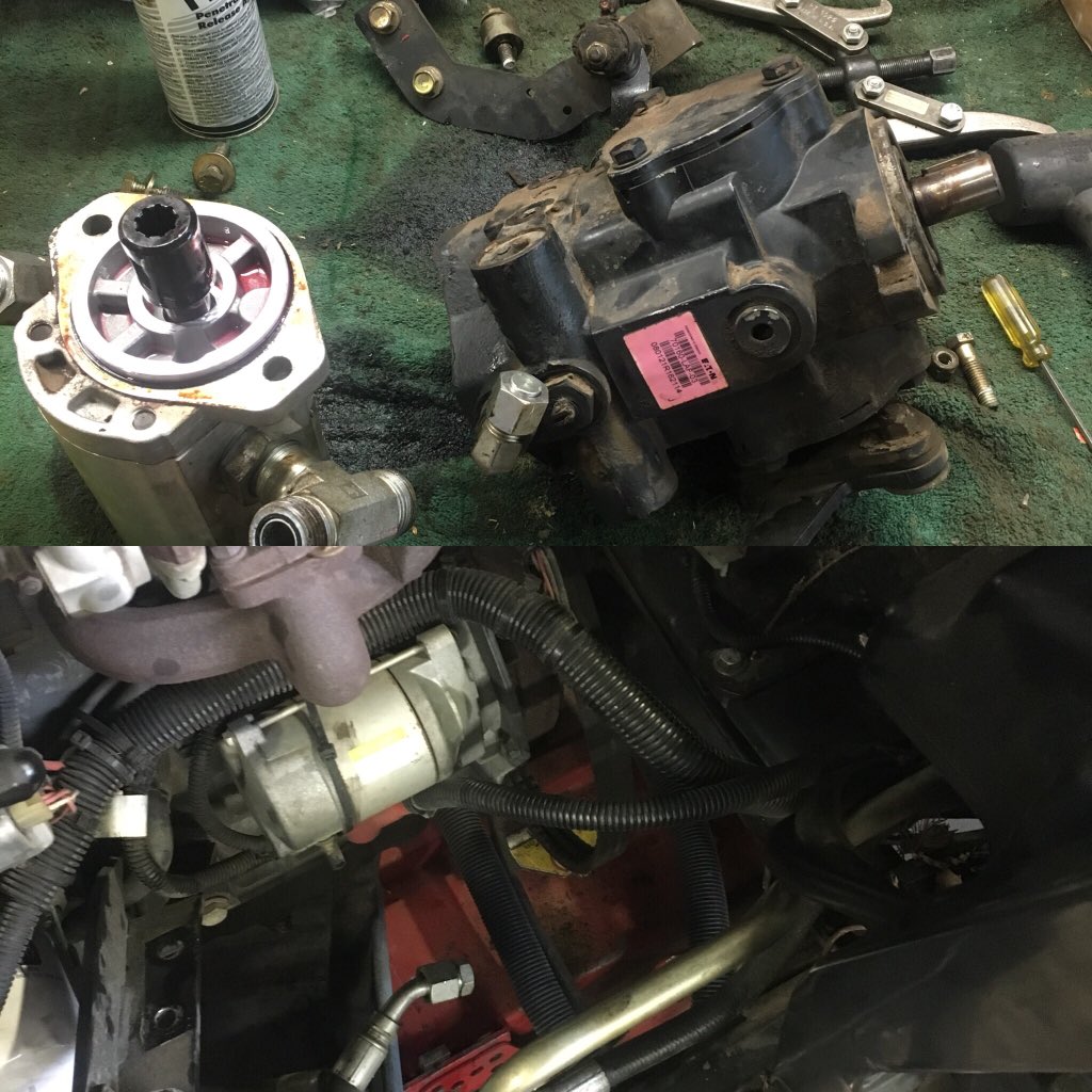 TaytheMechanic's tweet photo. Got it! Took out a few more parts than required and broke some bolts ๐คฌ๐ก but sheโs ready to go #pumprebuild #toro #sidewinder https://t.co/9BoCbv3u9Y