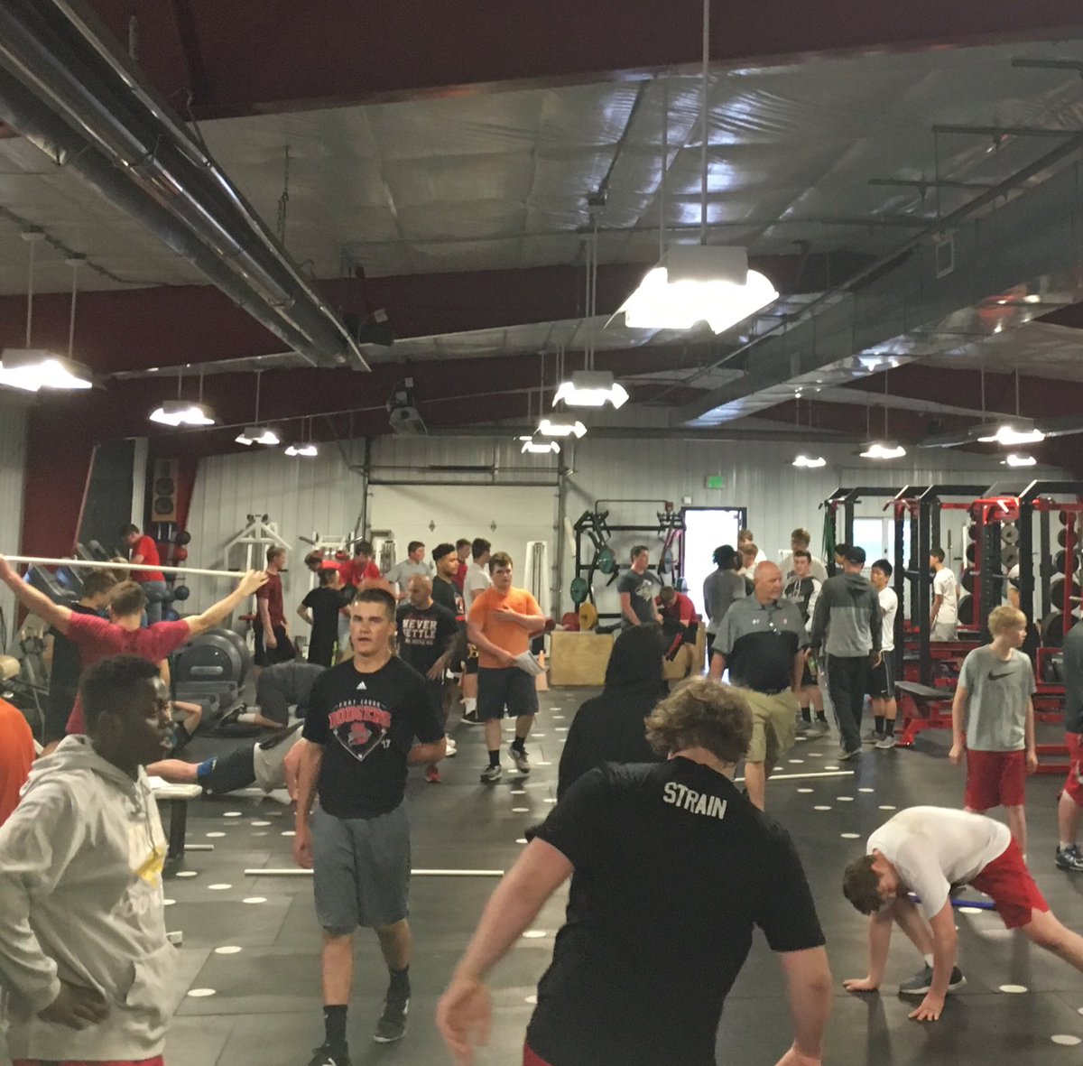 Great Tuesday in the weight room. #greatdaytobeadodger