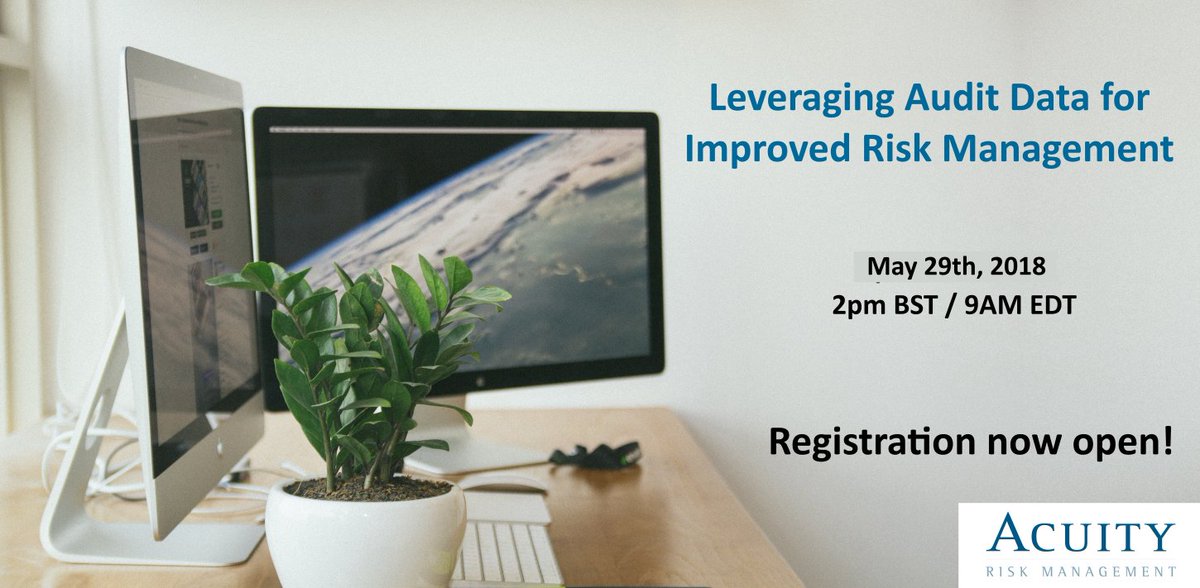 Join Acuity Partner, Richard Mayall to find out how you can provide measurable, audit-informed policy compliance reporting across your business ow.ly/t2y630jNizo #Compliance #RiskReporting #CyberReporting #AuditInformation