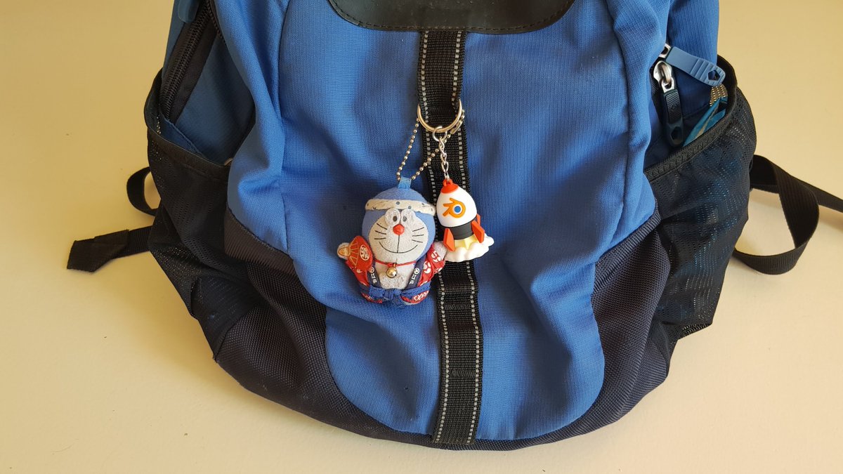 tonroosendaal's tweet image. My backpack. #b3d #codequest