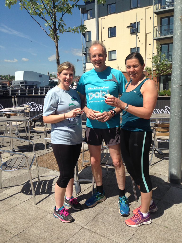 wearecodigroup's tweet photo. Three very happy Pobl people enjoying an ice cream in the sun after their #Poblrun #lunchonthego #MentalHealthAwarenessWeek. @Hortons_Coffee https://t.co/PlqmTxjXHN