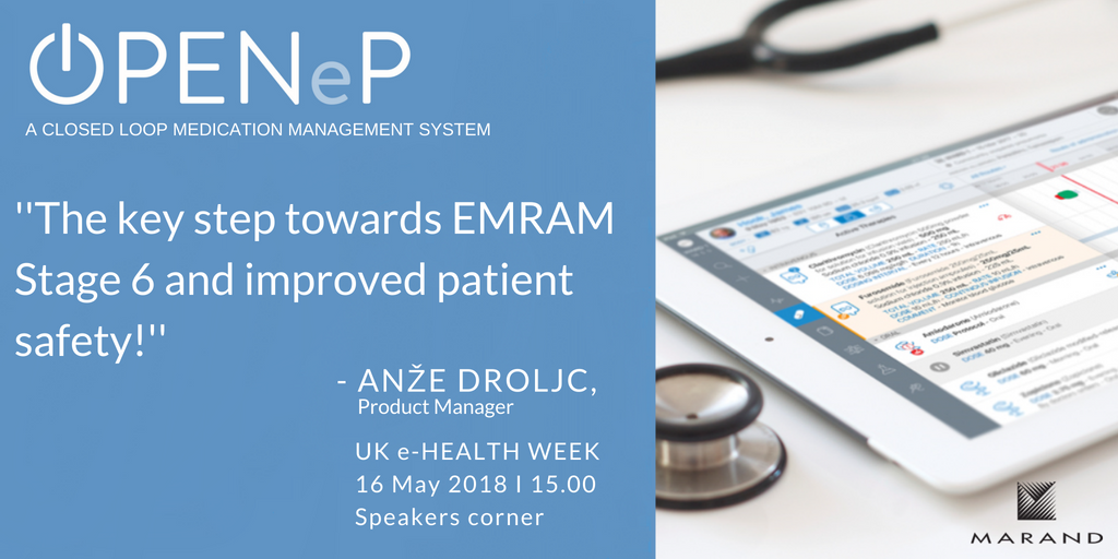 bettercareIT's tweet photo. Tomorrow at Uk e-Health week our head of clinical applications, @AnzeDroljc will explain how  @Open_eP can help medical teams to improve patient outcomes and help to achieve digital maturity of the system. #EHW2018 #OPENeP #ePrescribing #EMRAM6 #healthcare #eHealthChat https://t.co/OZJWvjmcRN