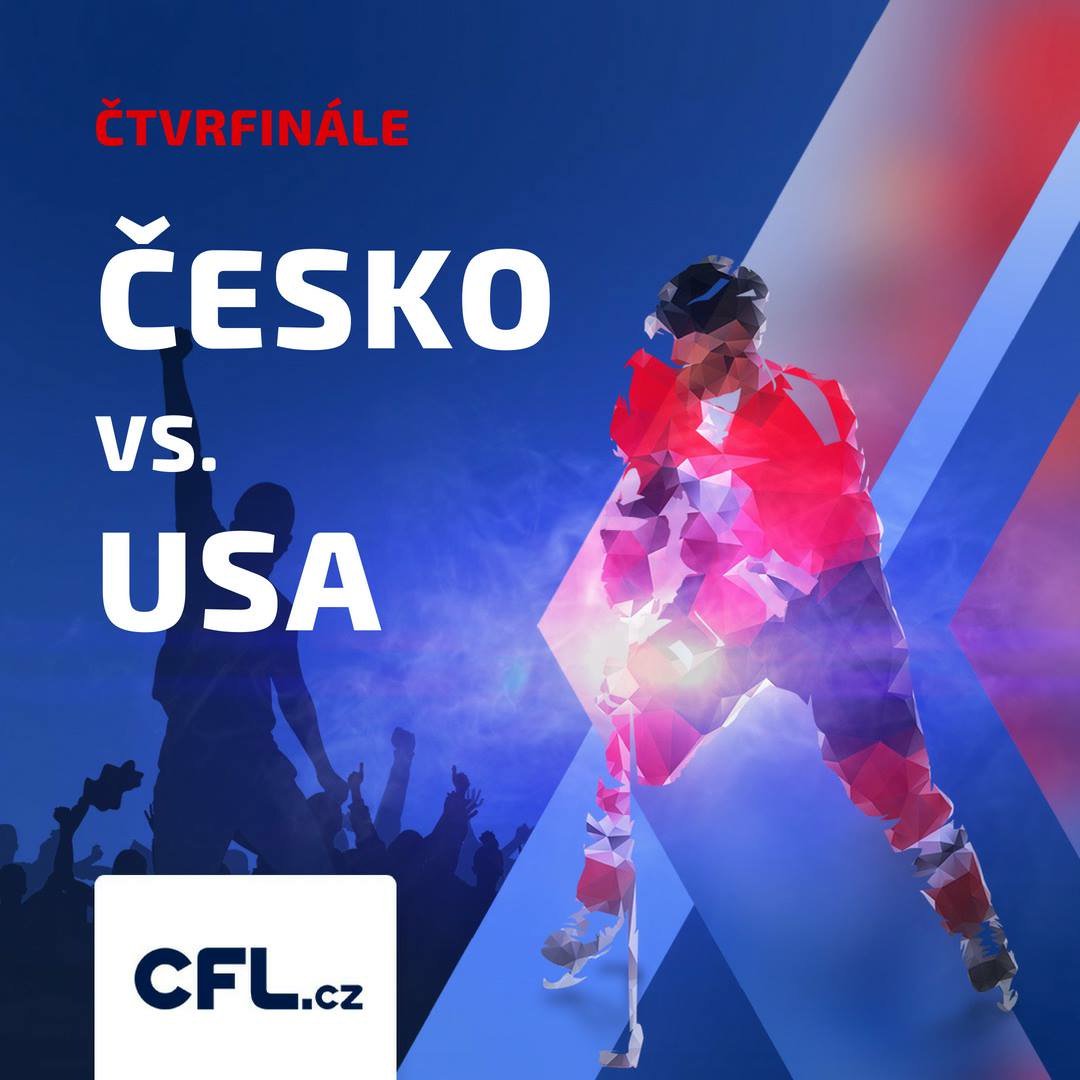 CZ_CFL's tweet photo. Čeští hokejisté ve čtvrtfinále MS narazí na USA! Hraj s námi na https://t.co/O0vThwDmLY a vyhrávej. ZDARMA #mshokej #narodak #cfl#hokej #usa #cze #iihfworlds https://t.co/7VWp2H4I1F