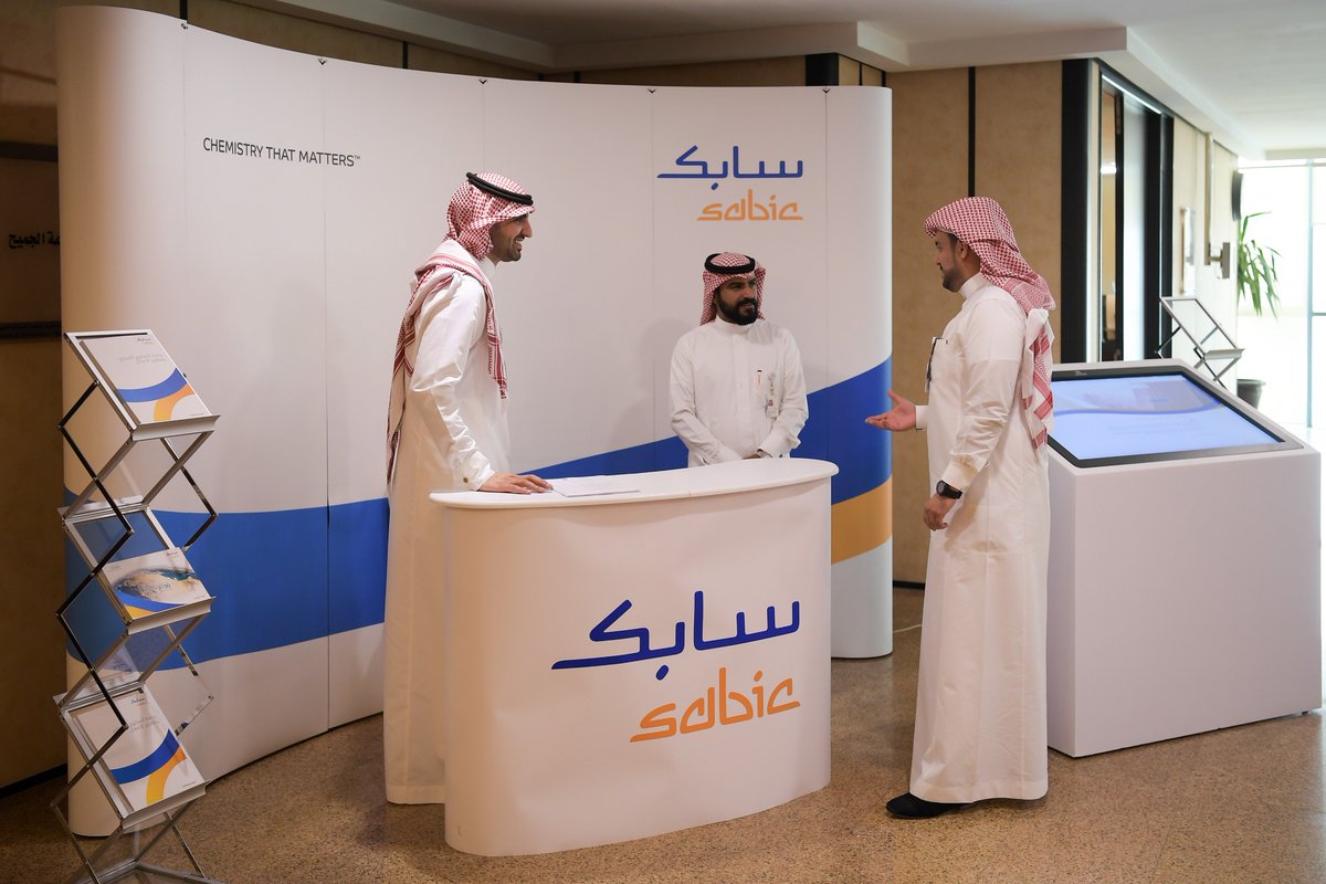 SABIC's tweet photo. #SABIC highlighted its local content development initiative, "Nusaned," at the Council of Saudi Chambers’ Program to help enable local content development in the industrial sector.
#SabicLocalContent https://t.co/e2h64gcssN