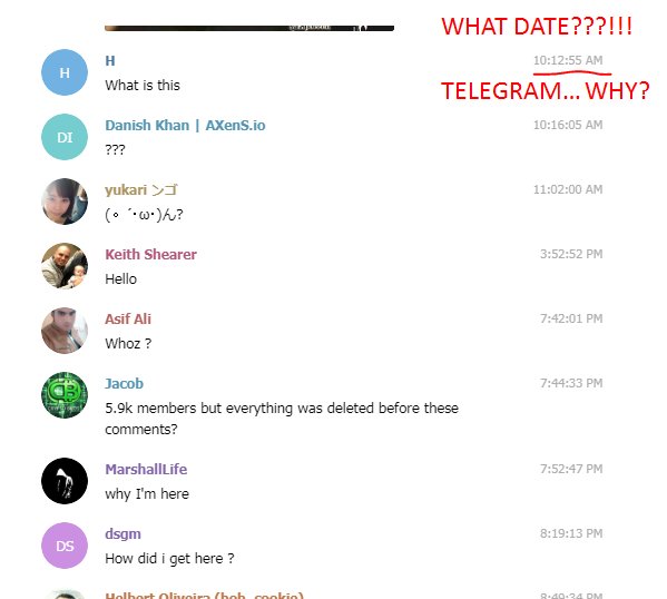 daliboy's tweet photo. @telegram ...AND YET NOT ABLE TO VISUALLY DISTINGUISH TONNES OF MESSAGES BY DAYS 🙄 https://t.co/uFHLor6yTG
