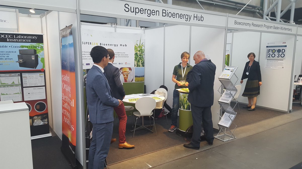 SupergenBioHub's tweet photo. another busy day @ our Stand. come and say hello and pickup a bioenergy comic! #eubce2018 #supergenbiohub https://t.co/9UKNj4zQ9C