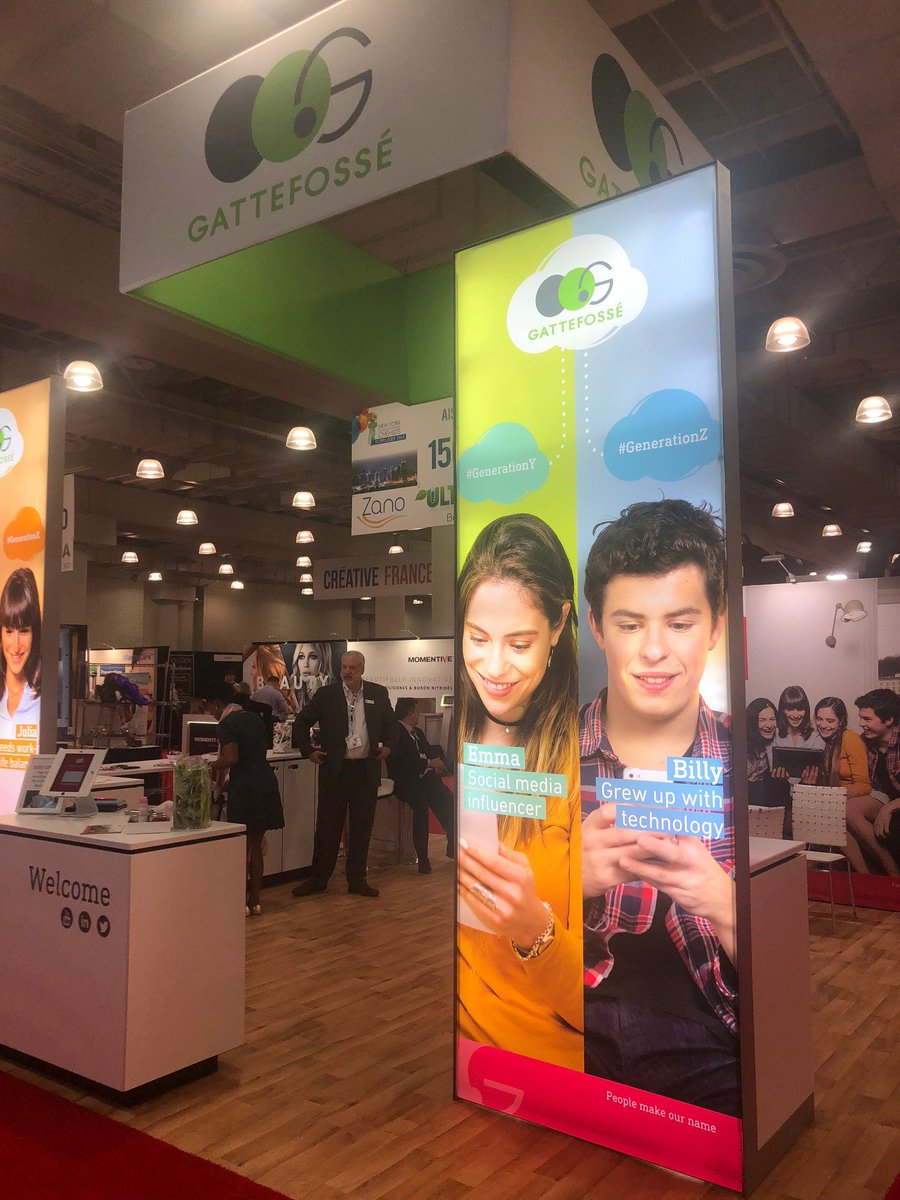 GattefosseGroup's tweet photo. We are @NYSCC #SuppliersDay2018 stop by our booth 1425 and meet our #ConnectedGenerations https://t.co/RcZ9XqEyPy