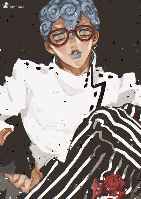 #JOJO版深夜の真剣お絵描き60分一本勝負 ギアッチョ 