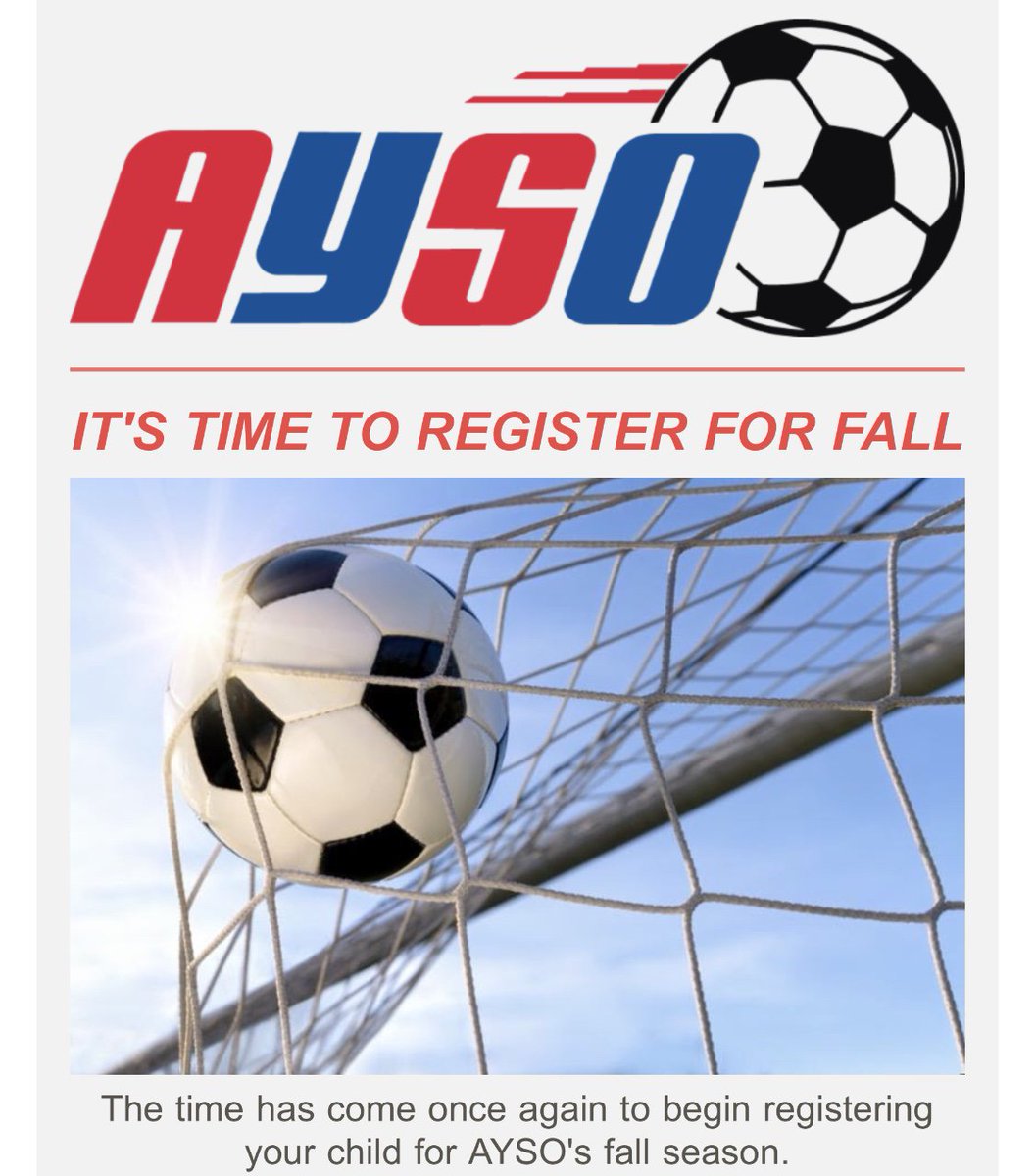 ayso1026's tweet photo. It’s easy to register for Twinsburg AYSO FALL soccer online at anytime or stop in this Saturday at the
Twinsburg Fitness Center from 9:30AM-1PM to register in person! 

Online registration link—> https://t.co/FoioeJFE4W https://t.co/vpvGpdGock