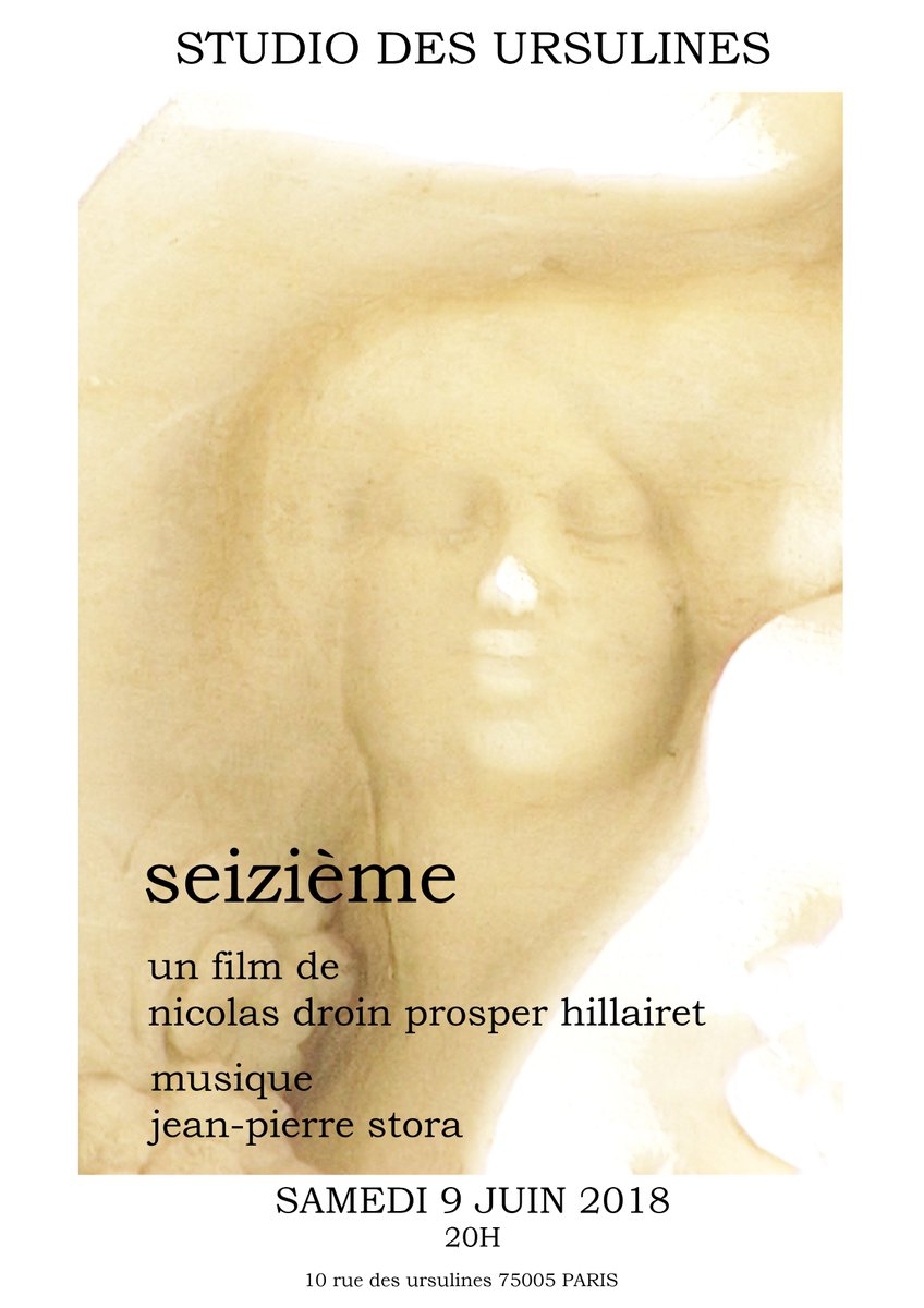 prosperhill's tweet photo. Samedi 9 juin, notre nouveau film (musique Jean-Pierre Stora), SEIZIEME, explore les rues désertifiées,  silencieuses et minérales de la ville. Un monde d'après à la vie pétrifiée. Une dérive urbaine fantomatique. Studio des Ursulines https://t.co/dH3eu2phor