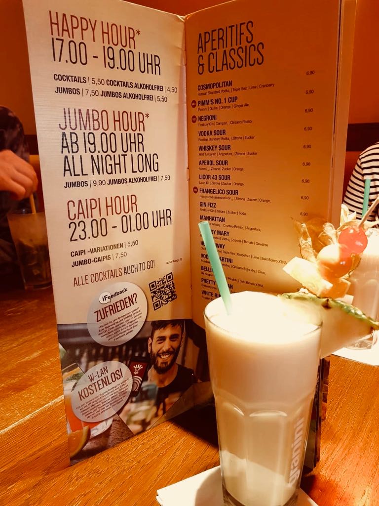 bhmms's tweet photo. The days are getting longer, the weather is getting warmer and the cocktail season is finally back. ☀🍹

Check out the happy hour at the @bolerodeutschland restaurant. Let them know what you think of your favorite drink or their service. Your #feedback matters - iFeedback®. https://t.co/BgOnyVyVwE