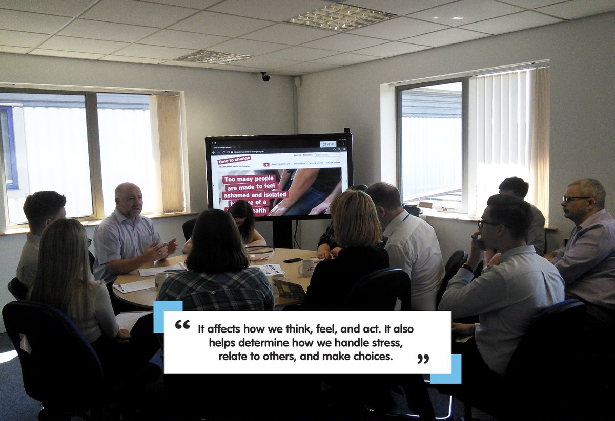 XavBlake1's tweet photo. We hope you all enjoyed the Mental Health Minute on the radio this morning! It sparked a great discussion in our group meeting about the importance of recognising mental health both in and out of education! #MentalHealthAwareness #education #MentalHealth #EDLounge @TimetoChange https://t.co/Ynzwz9w2Ii
