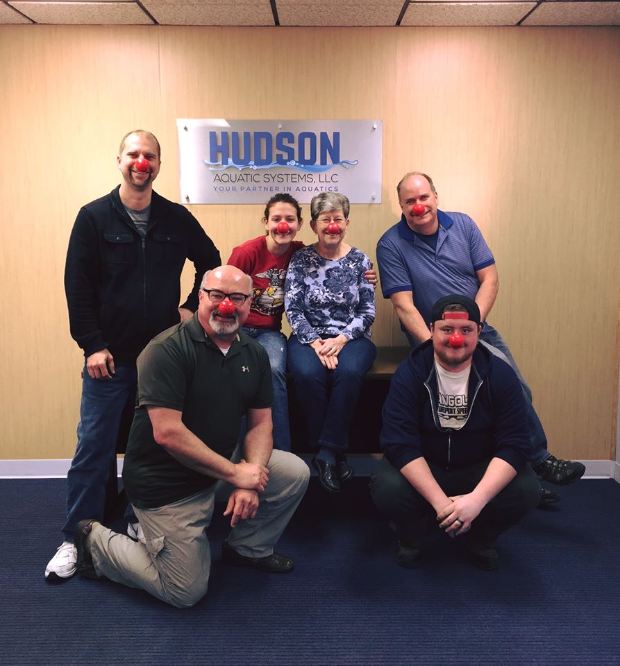 Red Nose Day is to help fight child poverty across the world. Here at Hudson Aquatic Systems we put on our Red Noses to fight. Help today by donating, Follow the link below. 
rednoseday2018.funraise.org/team/hudson-aq…