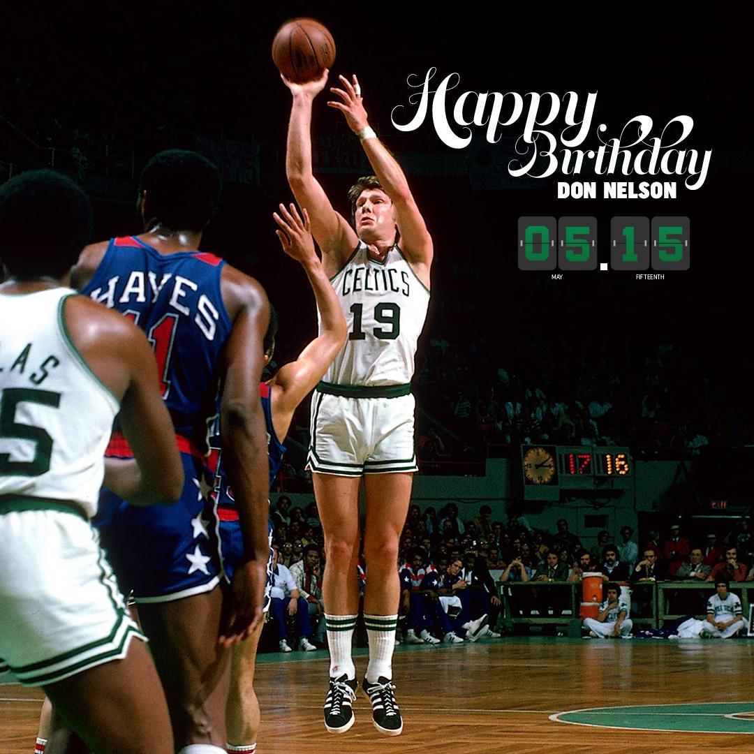 Happy Birthday to 5x Champion Don Nelson  