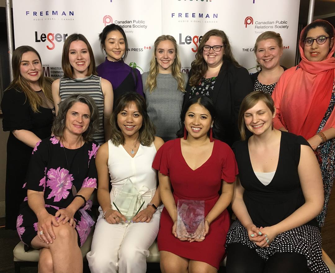 Centennial_CCPR's tweet photo. What an amazing group of students! Congratulations to our students for winning all 3 Student PR Campaign of the Year #CPRSAce Awards! https://t.co/TqbVtVaJk7