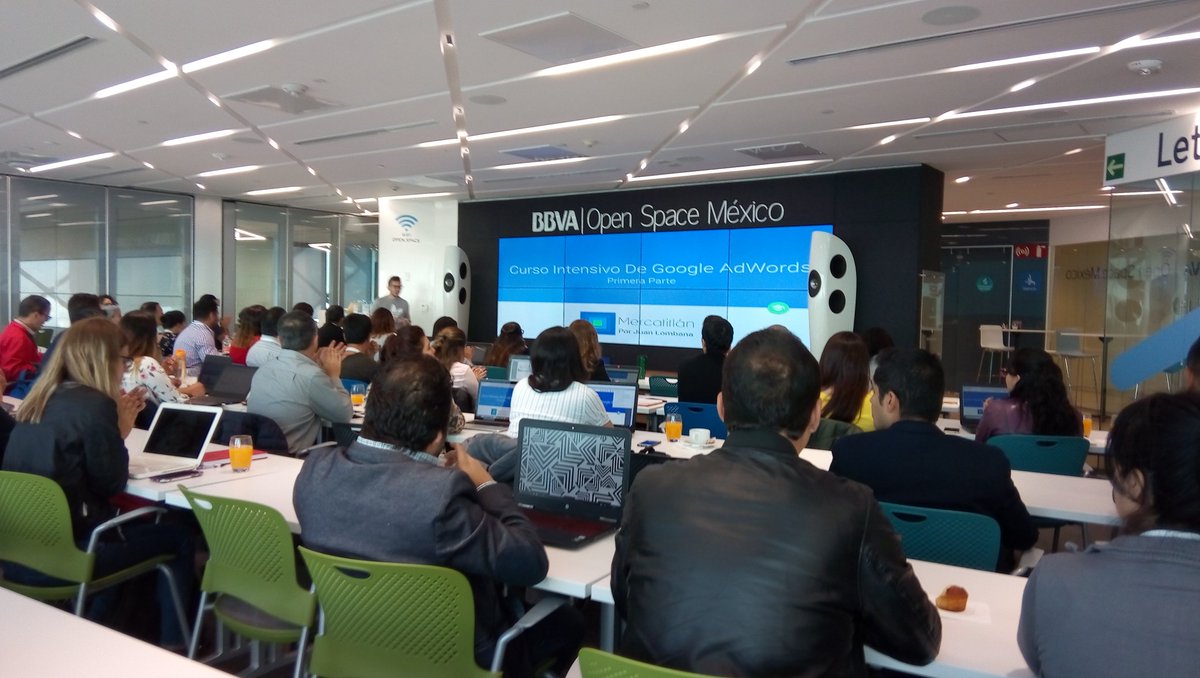 CuartelDigital's tweet photo. Ya estamos en open space México para capacitarnos aún más sobre #Google #adwords #Marketing #Digital #FelizMartes https://t.co/6Fn3tbGnYr