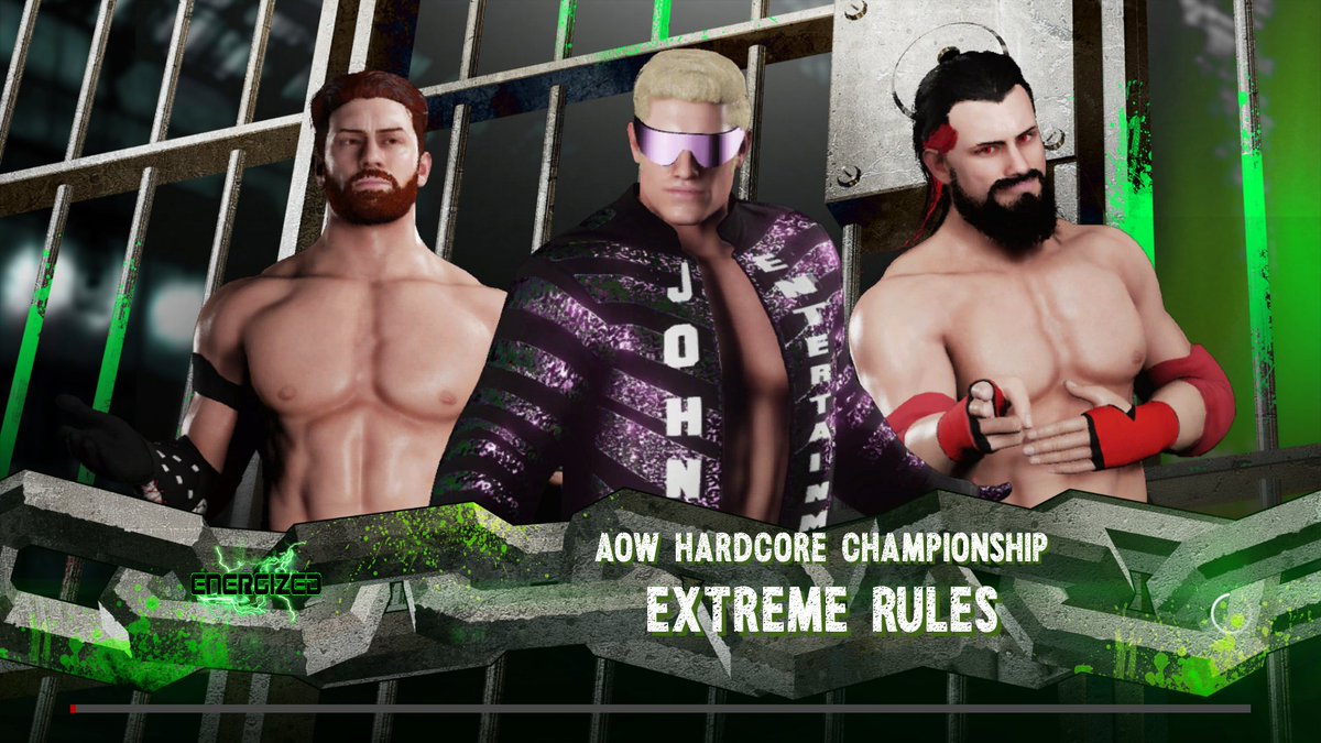 RealDeanRonin's tweet photo. The stage is set! @JohnnyEBayBay vs @FearDa_Spear vs @TheBitterGail for the Hardcore Title! Coming soon. https://t.co/01HzztswmR