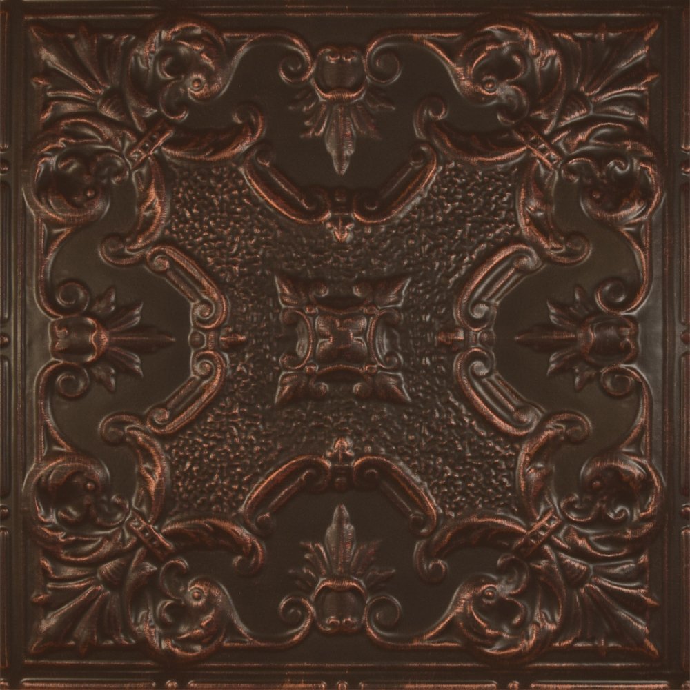 MBossSales's tweet photo. The #Finishoftheweek this week goes to the gorgeous Cherry Cordial Artisan finish.  This beauty features a chocolate base with shimmering red and gold highlights.  This finish is available on over 200 patterns!  Head to https://t.co/ciXuCkMCS6 to get yours!  #tinceiling #artisan https://t.co/RX9vg8IHFG