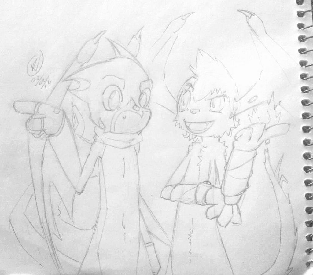 RenoVash's tweet photo. 4 years ago in a day like today, i made this #sketch with my friend @LudrenDrago, it's amazing how time flies!
#dragon #avian #demon #eldude #dragonmamado https://t.co/D1GUpD8V69