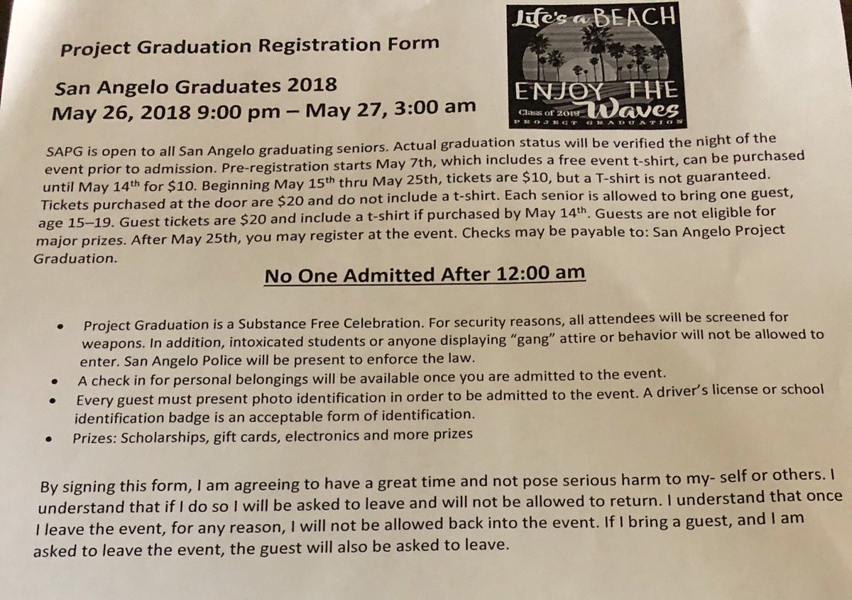 CentralSen18rs's tweet photo. Make sure you register now for Project Graduation!! More info in SSC!! https://t.co/DTaJ38kZSo