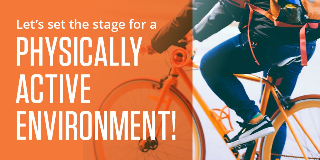 ParticipACTION's tweet photo. Let’s set the stage for a physically active environment: access to recreation facilities, mandatory physical activity in school and enhanced green spaces. RT if you agree! Learn more about the ways to build an active nation here: https://t.co/LYvN8On3vk @mec https://t.co/hlqjlQxoOw