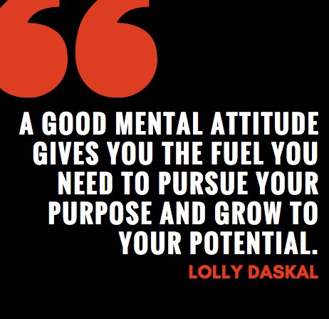 LollyDaskal's tweet image. A good mental attitude gives you the fuel you need to pursue your purpose and grow to your potential.  ~@LollyDaskal amzn.to/2nfhSuL  #TheLeadershipGap #Leadership #Management #HR #Quote