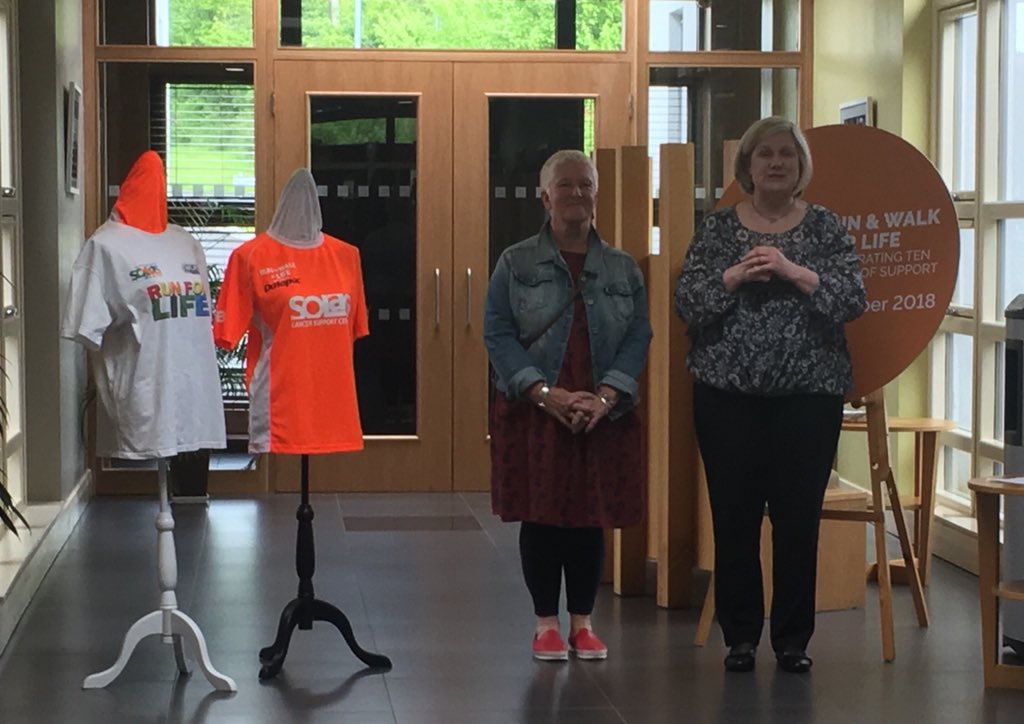 MulliganEddie's tweet photo. As a member organising Committee delighted to attend launch of @SolasCentre #10Km #Run &amp; #Walk for Life on 14th October 2018 🧡 The fantastic support by @Datapac_ICT &amp; @beat102103 in ensuring the event is a Regional success has to be commended also 👏 https://t.co/PWujdx0nxf