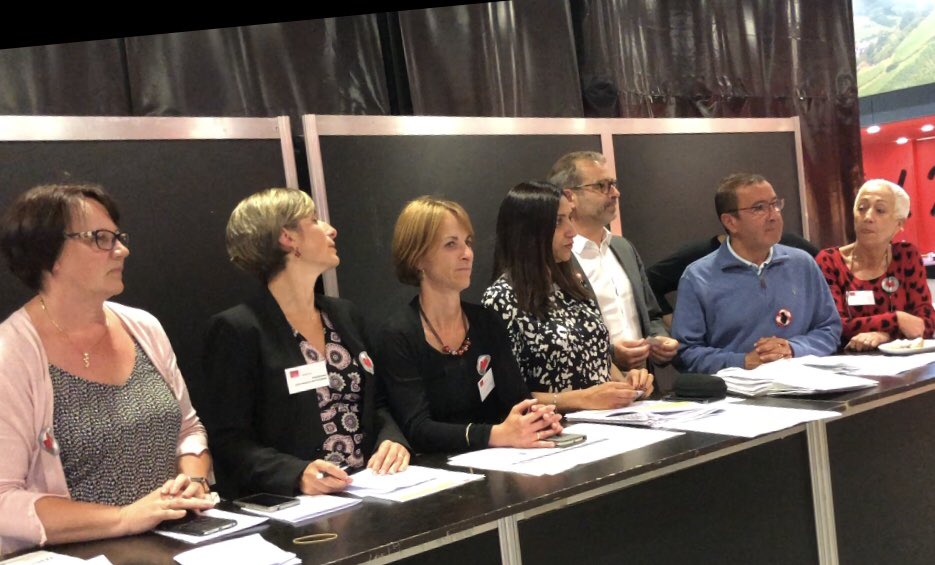ChrisHelias1's tweet photo. Sur le vif - interviews et échanges : #colmar2018 #Perdir #snpden par @UNSA_Education https://t.co/bhaG6JGhC2