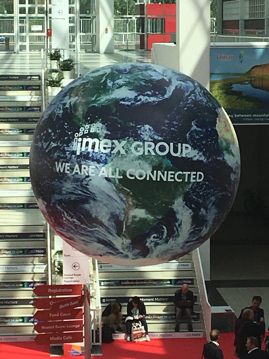 Oh what a wonderdul world! #IMEX18