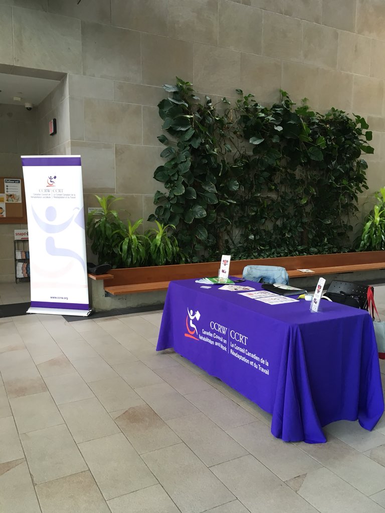 OWIP_CCRW's tweet photo. We’re here at the @whitbylibrary today to showcase all that @CCRW has to offer to the residents of Durham Region and beyond! Please come say hello and learn more about our services!👋☺️ https://t.co/xl0wjUl14y