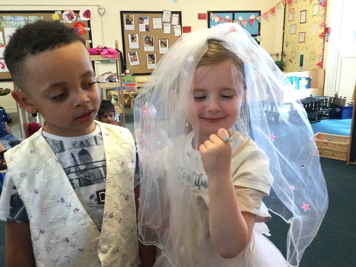 OLadybirds's tweet photo. We had a wonderful wedding in nursery today #RoyalWedding https://t.co/MTiellAyBM