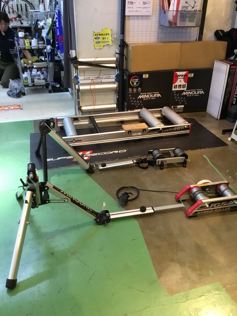 nalsima_jingu's tweet photo. ローラー台レンタルしていますよ!
ミノウラ FG540、FG220
GT-ROLLER Q1.1
R800プロ選手専用3本ローラー台は店頭のみ
期間限定で試乗できます。
#MINOURA #FG540 #FG220 #GT-ROLLERQ1.1 https://t.co/Iy8cuA89gF